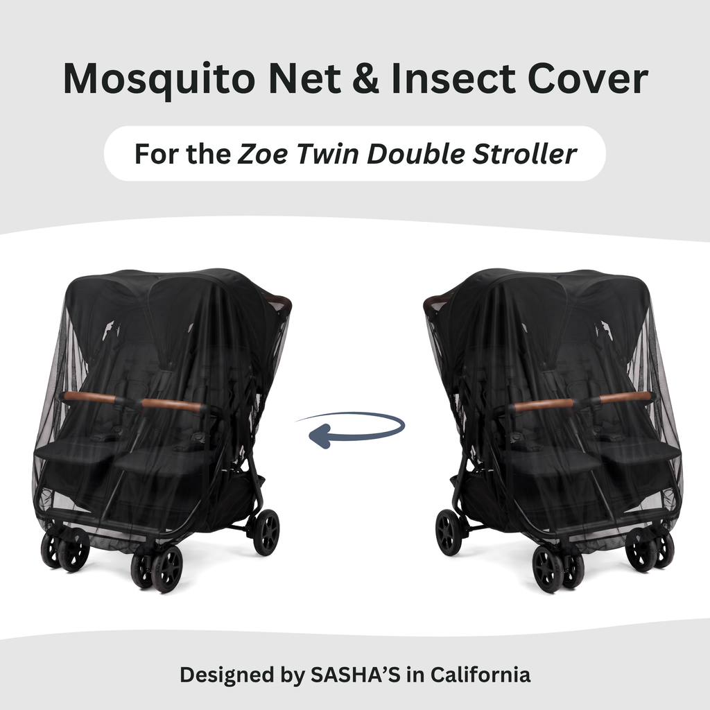 SASHA'S mosquito net for Zoe Twin Double Stroller