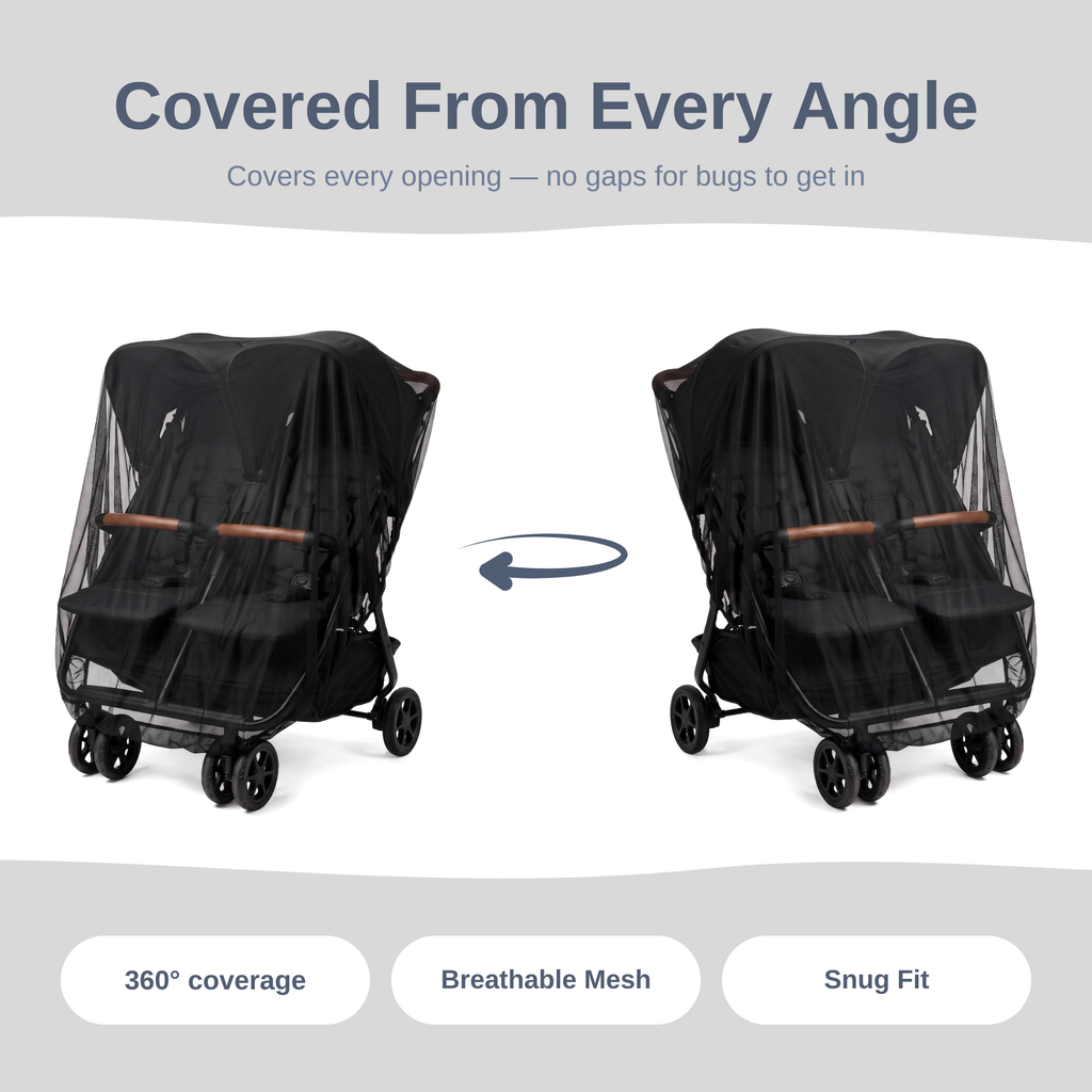 SASHA'S mosquito net for Zoe Twin Double Stroller
