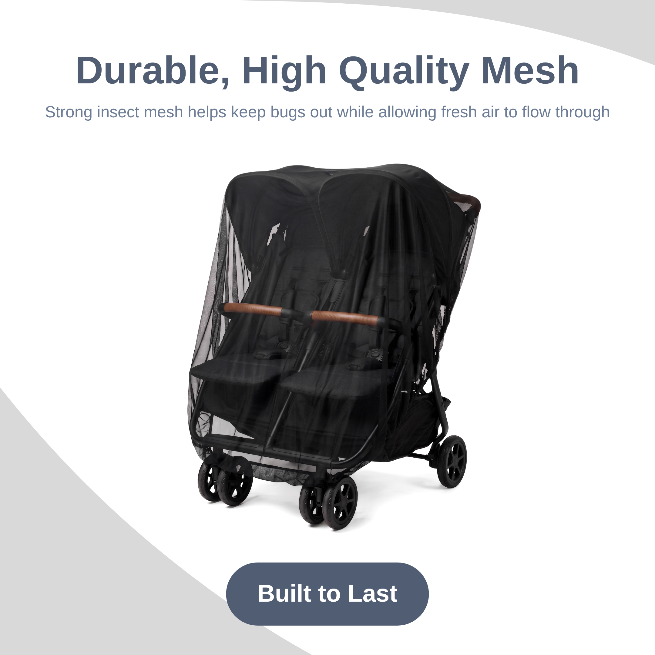 SASHA'S mosquito net for Zoe Twin Double Stroller