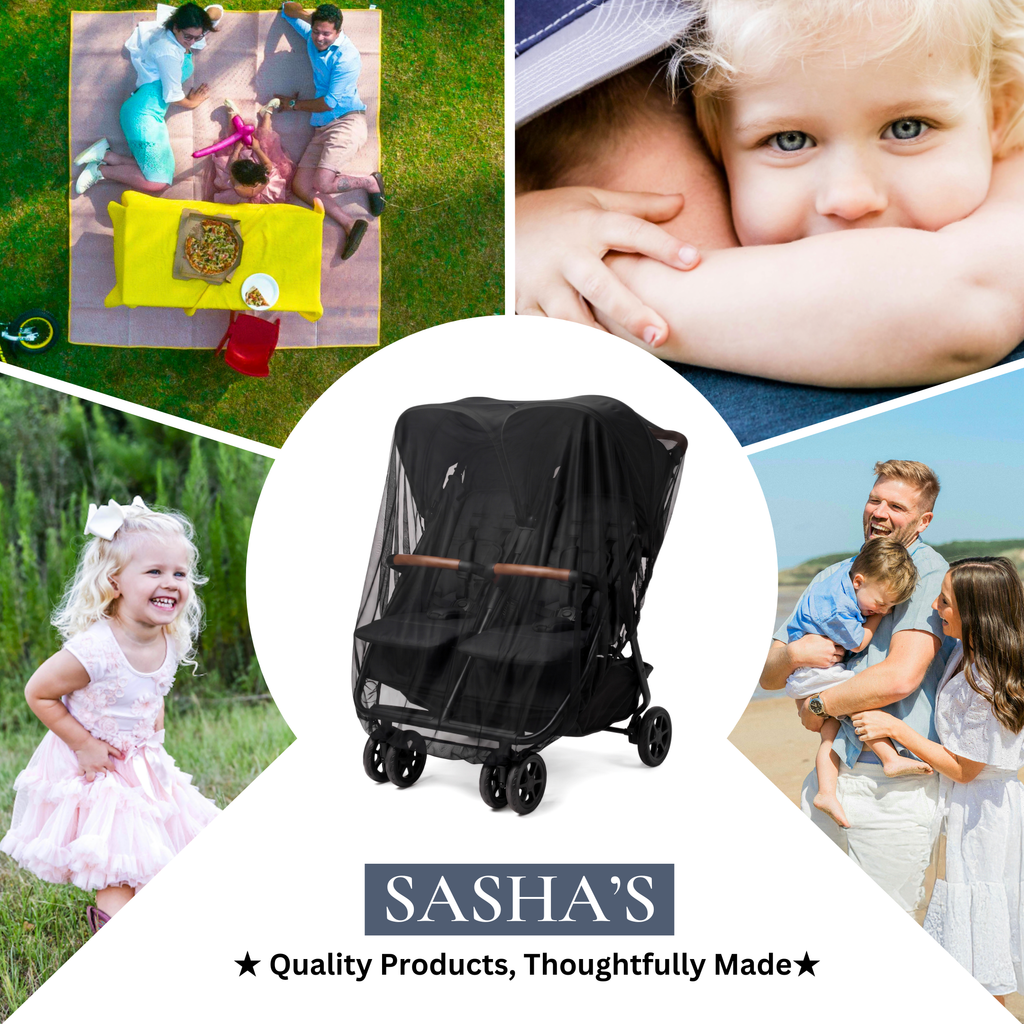 SASHA'S mosquito net for Zoe Twin Double Stroller