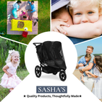 SASHA'S mosquito net for BOB Duallie Double Stroller