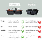 Stroller Organizer for Zoe Twin Double Stroller (Empty Bag)