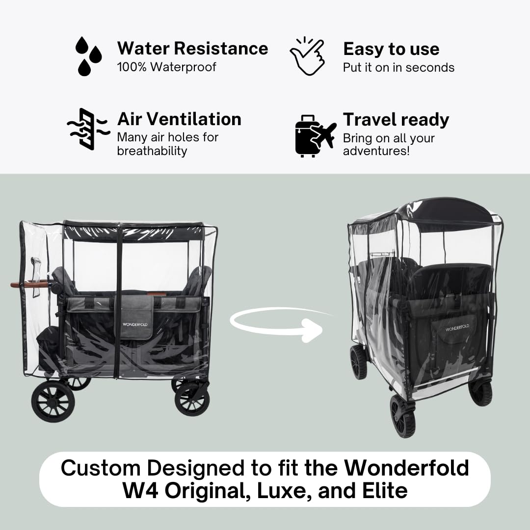 Rain Cover for WonderFold W4 Original, W4 Luxe, and W4 Elite