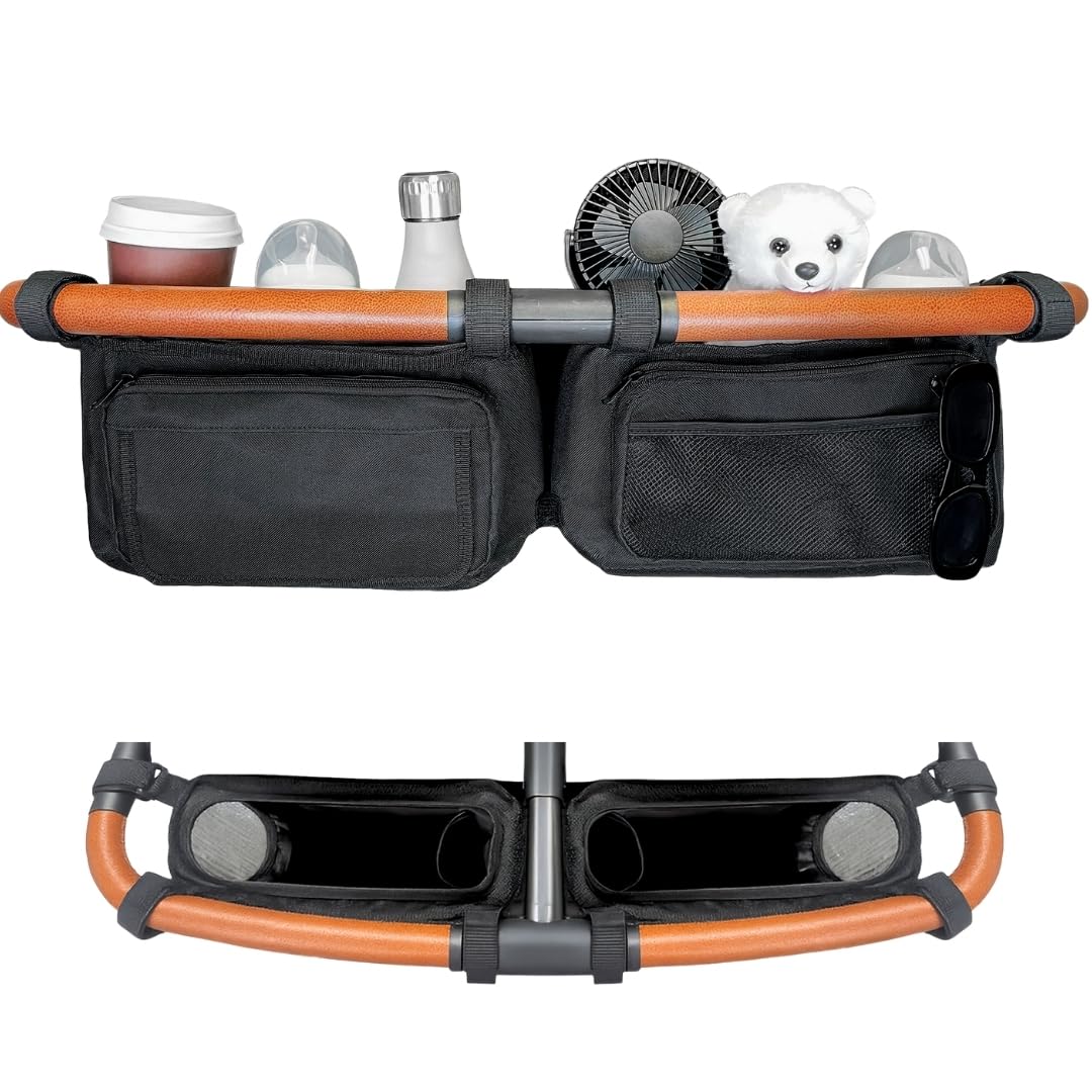 Stroller Organizer for Zoe Twin Double Stroller (Empty Bag)