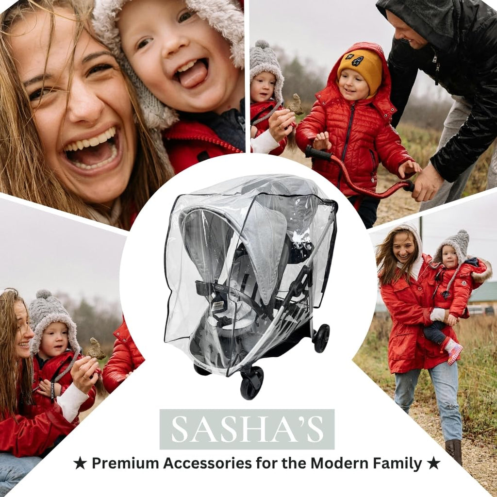 Rain Cover for Graco Ready2Grow LX 2.0 Double Stroller