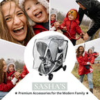 Rain Cover for Graco Ready2Grow LX 2.0 Double Stroller