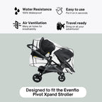 Rain Cover for the Evenflo Pivot Xpand Stroller