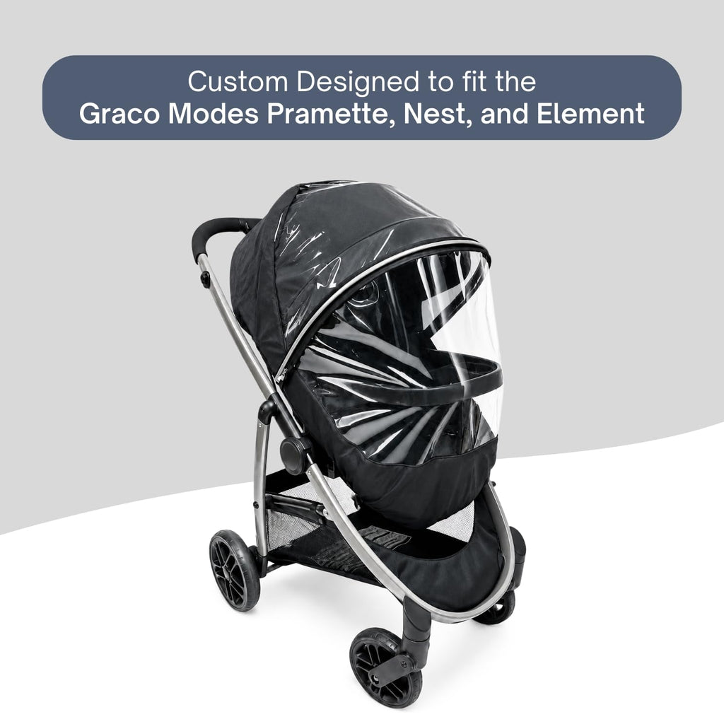 Rain Cover for Graco Modes Pramette, Modes Nest, and Modes Element by SASHA'S