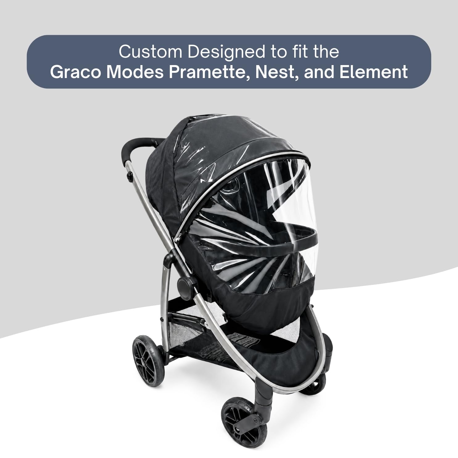 Rain Cover for Graco Modes Pramette, Modes Nest, and Modes Element by SASHA'S