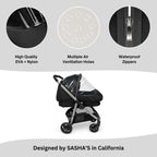 Rain Cover for Graco Modes Pramette, Modes Nest, and Modes Element by SASHA'S