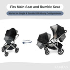 SASHA'S sun shade and insect cover for UPPAbaby Vista V2 V3 stroller