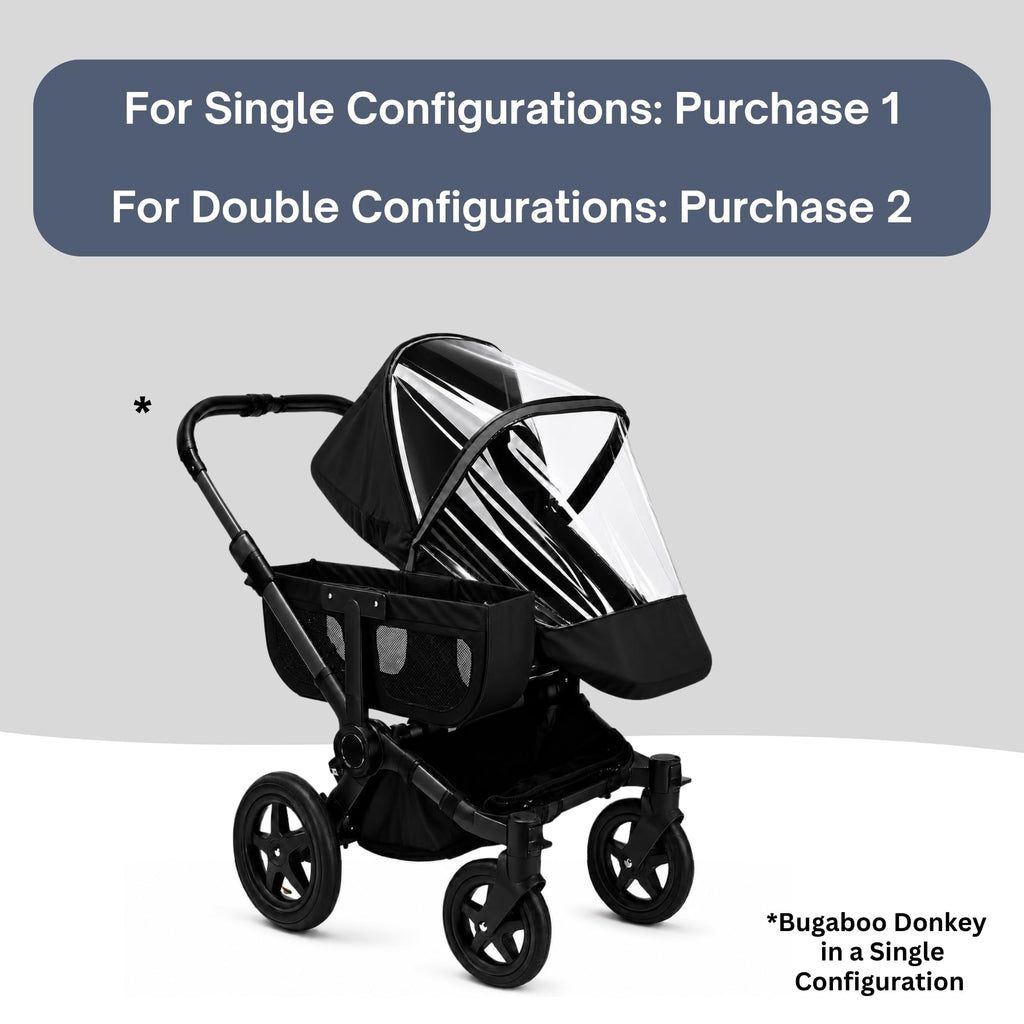 SASHA'S rain cover for Bugaboo Donkey and Buffalo stroller