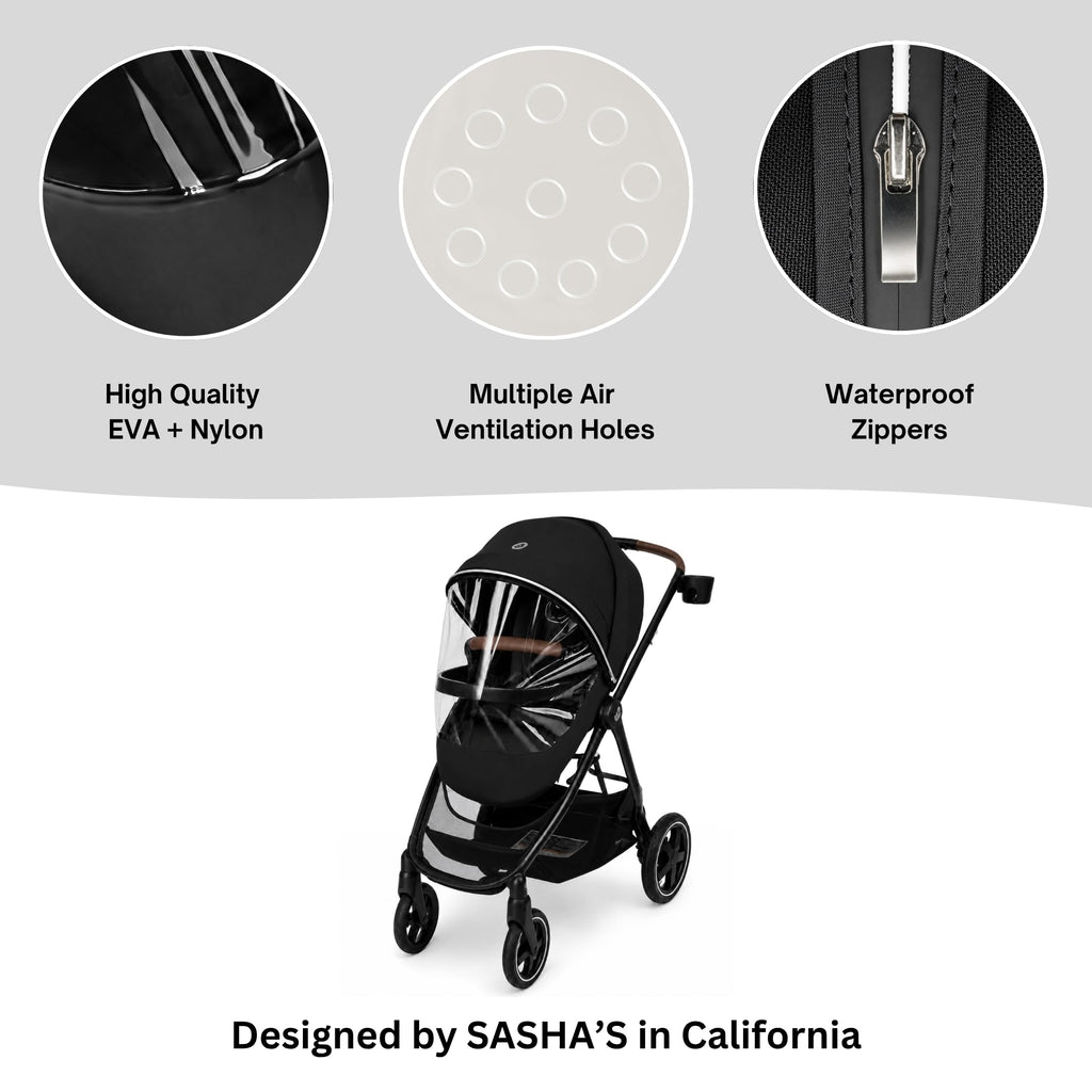 SASHA'S rain cover for Maxi-Cosi Zelia and Tayla stroller