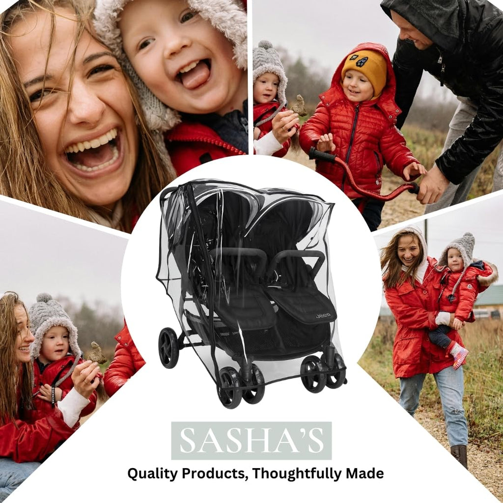 Rain Cover for Jeep Destination Double Stroller