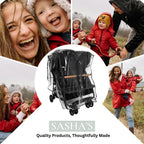 Rain Cover for Zoe Twin Double Stroller