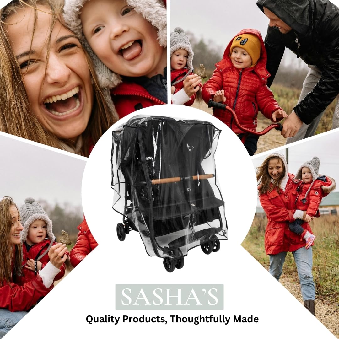 Rain Cover for Zoe Twin Double Stroller