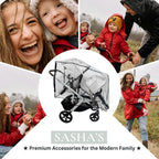 Rain Cover for UPPAbaby Vista V2/V3 Double Stroller