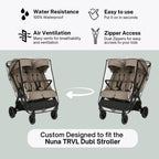 Rain Cover for Nuna TRVL Dubl