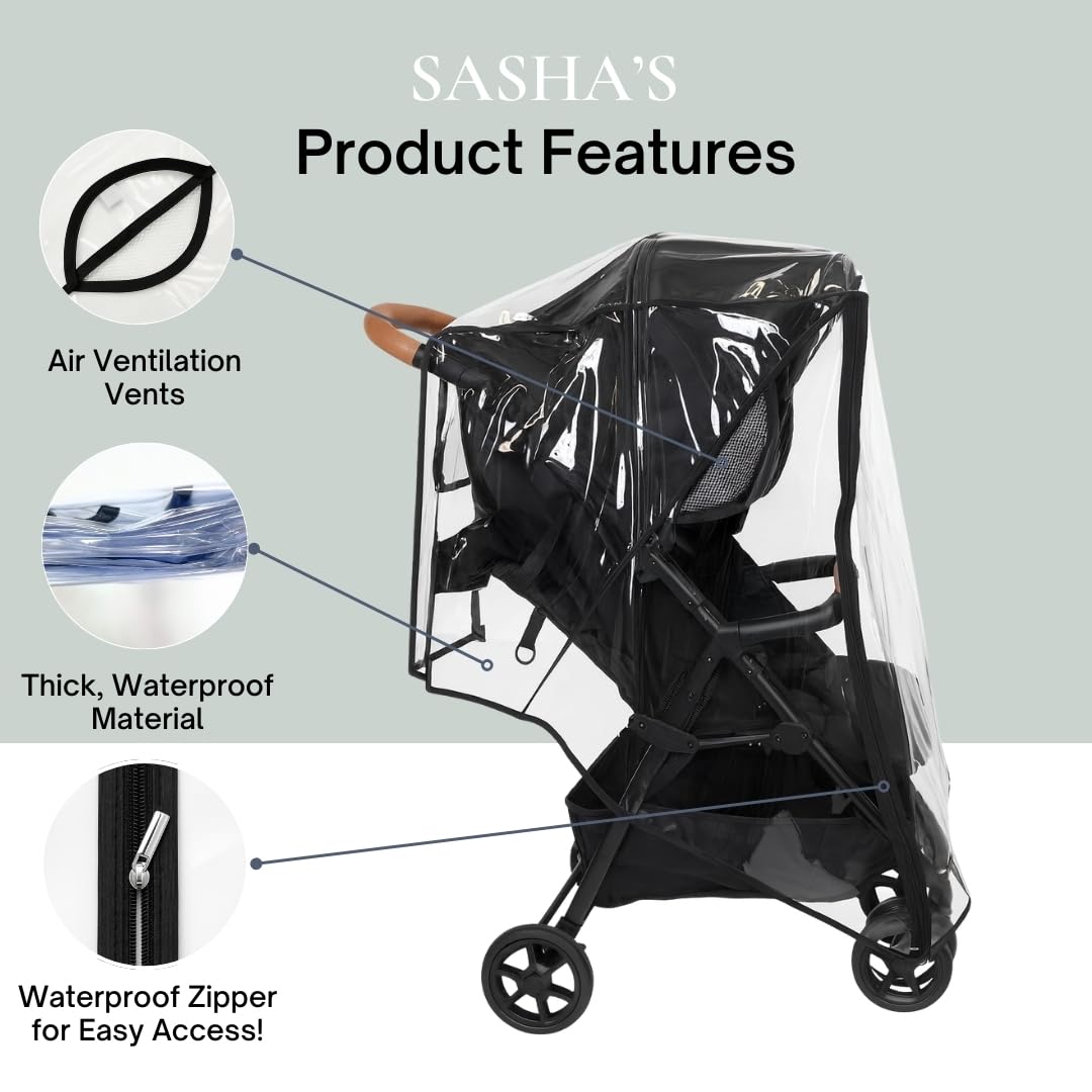 Rain Cover for Zoe Twin Double Stroller