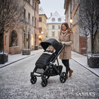 Footmuff for all UPPAbaby Strollers (Vista V2,V3, RumbleSeat, Cruz V2, V3, Ridge, Minu and Minu Duo)