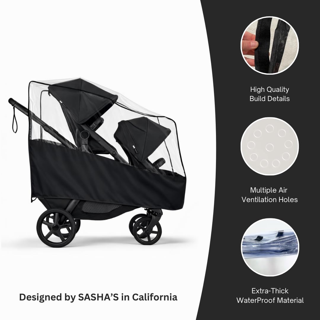 Rain Cover for Bugaboo Kangaroo Double