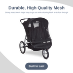 SASHA'S mosquito net for Baby Trend Double Stroller
