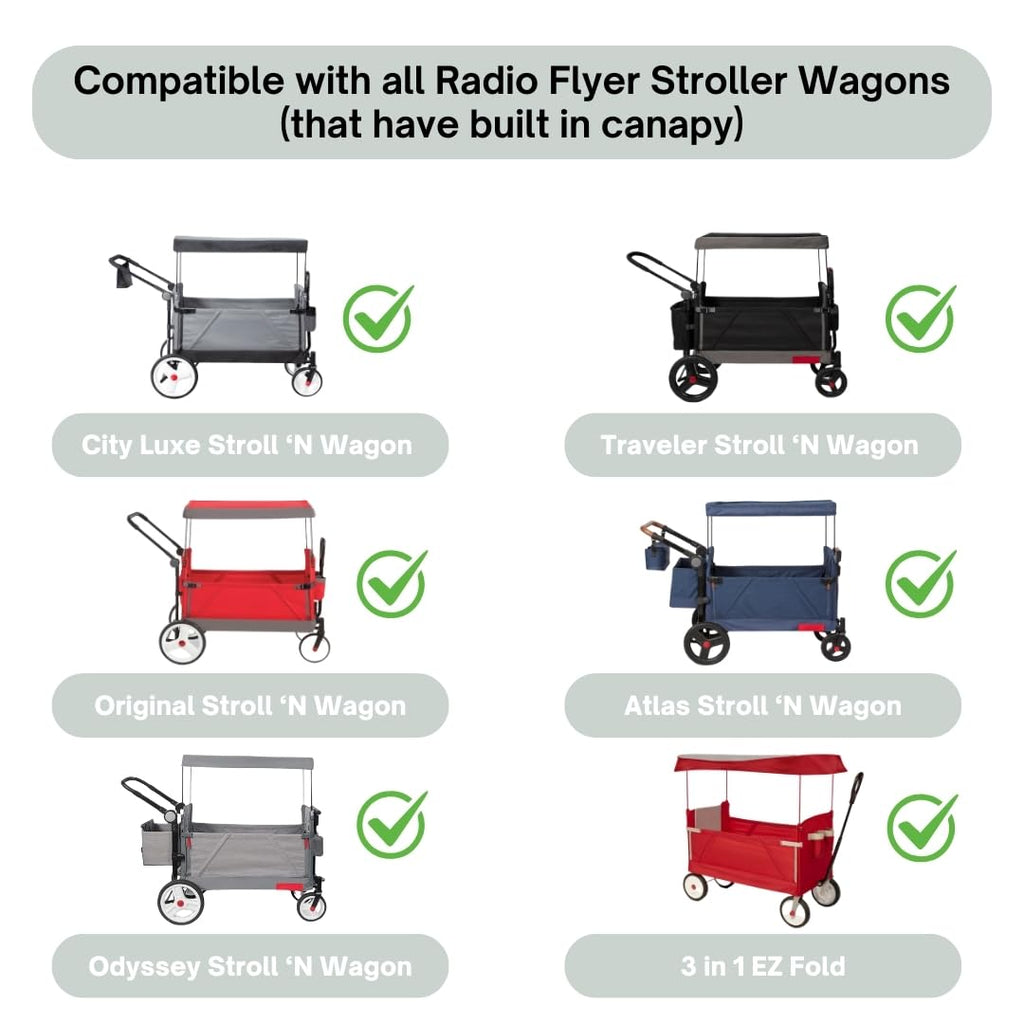 Rain Cover for All Radio Flyer Stroller Wagon Models
