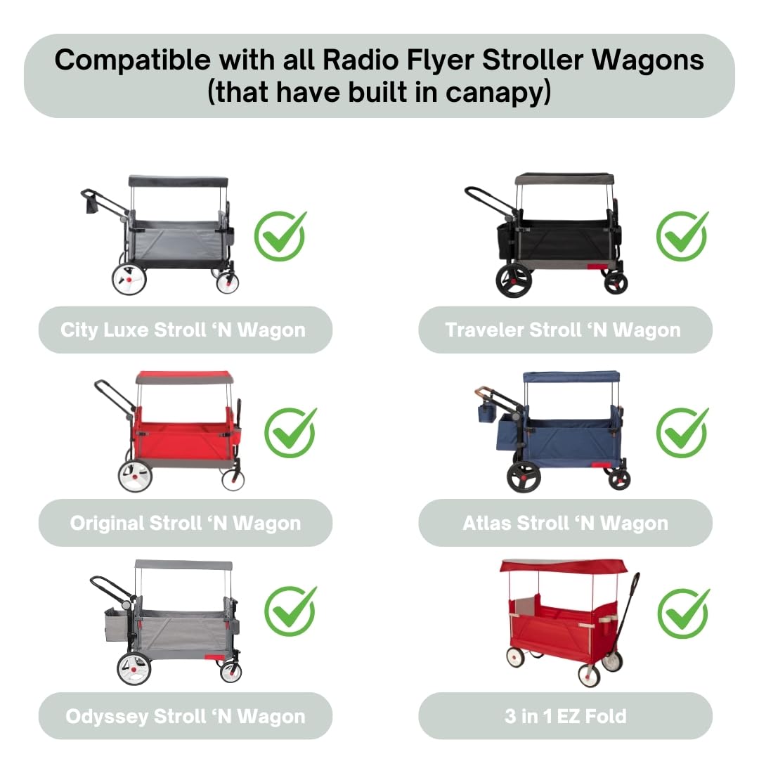 Rain Cover for All Radio Flyer Stroller Wagon Models
