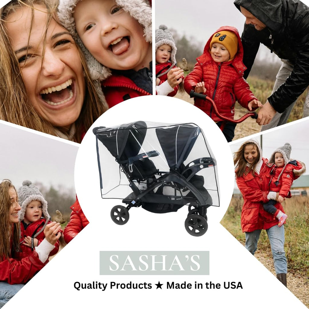 Rain Cover for Baby Trend Sit N Stand Ultra & Sit N Stand Double Strollers
