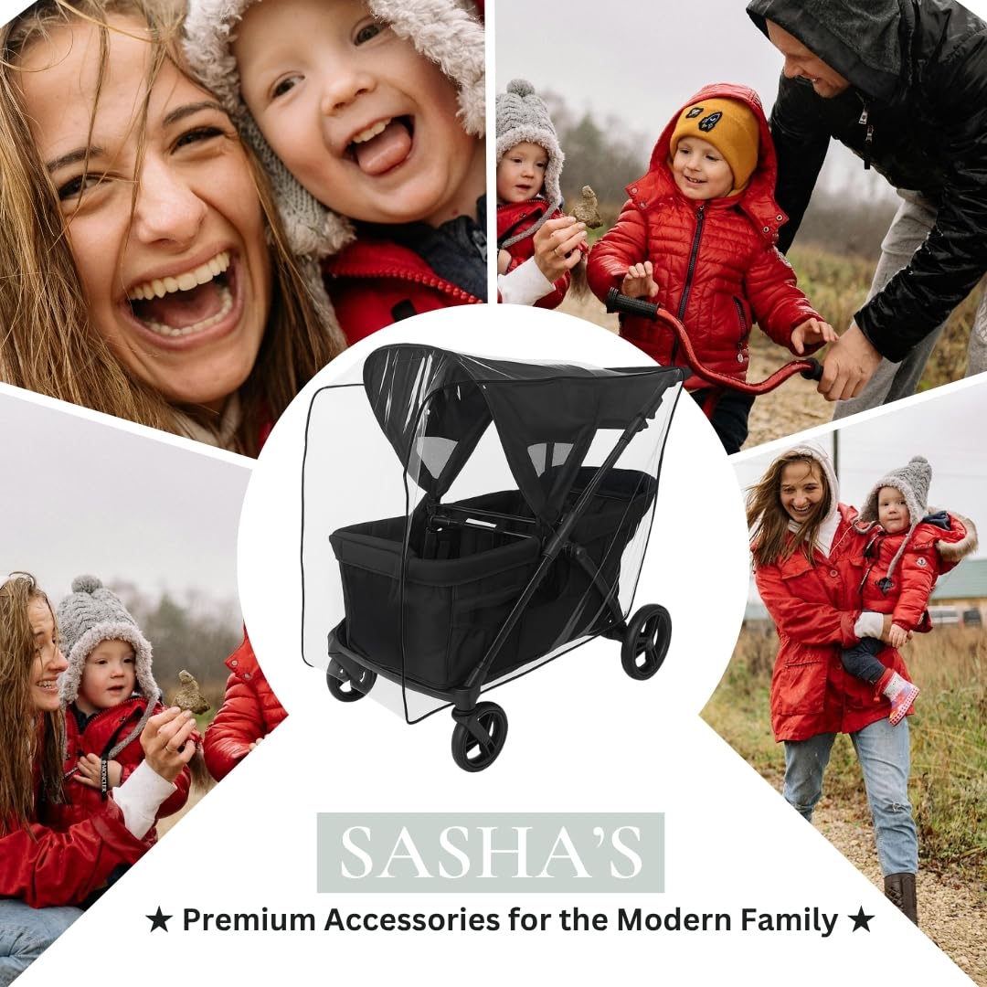Rain Cover for Baby Trend Expedition Stroller Wagon/Wagon Plus