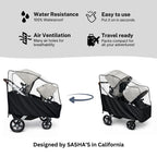 Rain Cover for UPPAbaby Vista V2/V3 Double Stroller