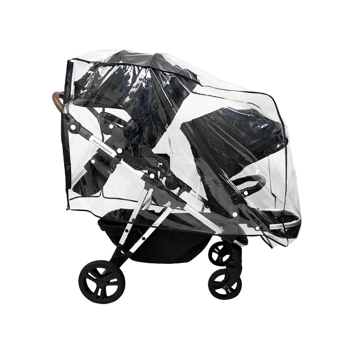 Rain Cover for Mockingbird Single-to-Double 2.0 Stroller with Second Seat Kit 2.0
