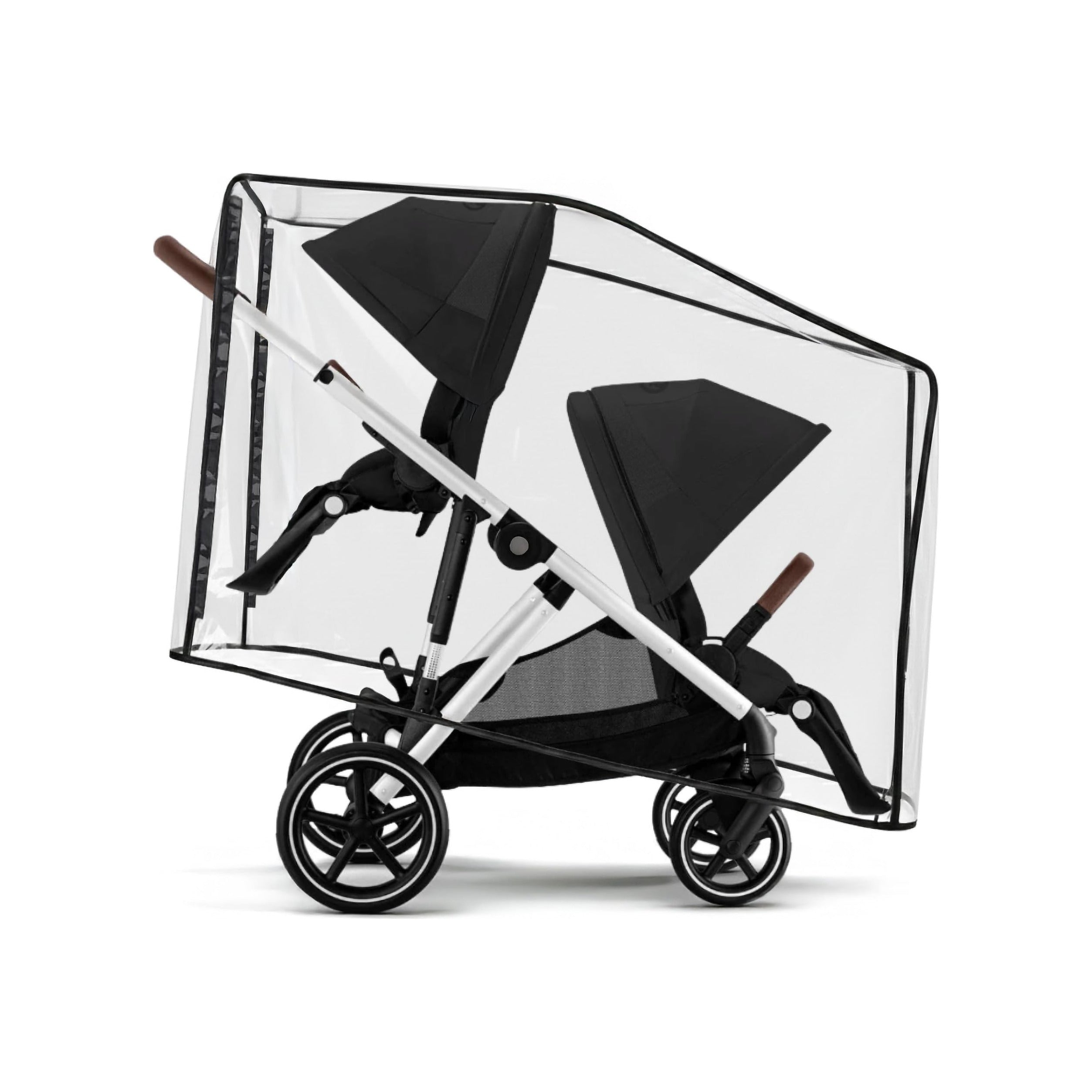 Rain Cover for Cybex Gazelle S Double Stroller by SASHA'S - main view